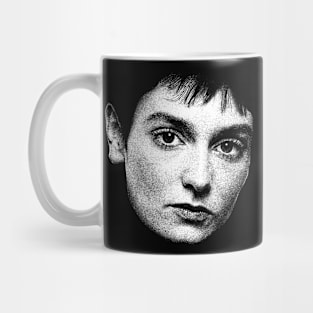 Sinead O'Connor 80s White Mug